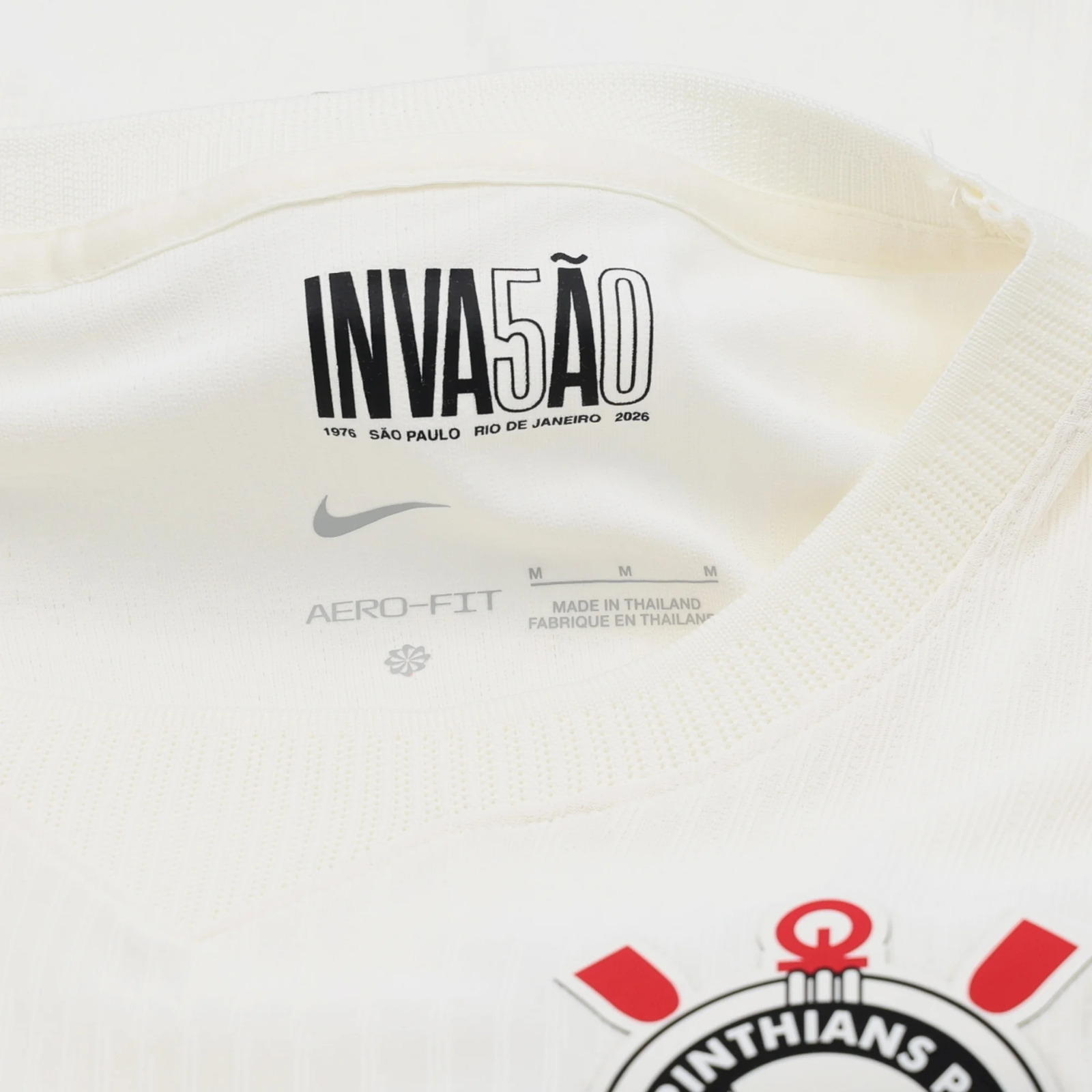 Nike Mens Corinthians Match Authentic Home Jersey 26/27 (White)