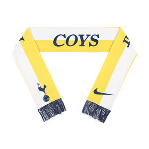 Nike Tottenham Verbiage Scarf 24/25 (White/Yellow)