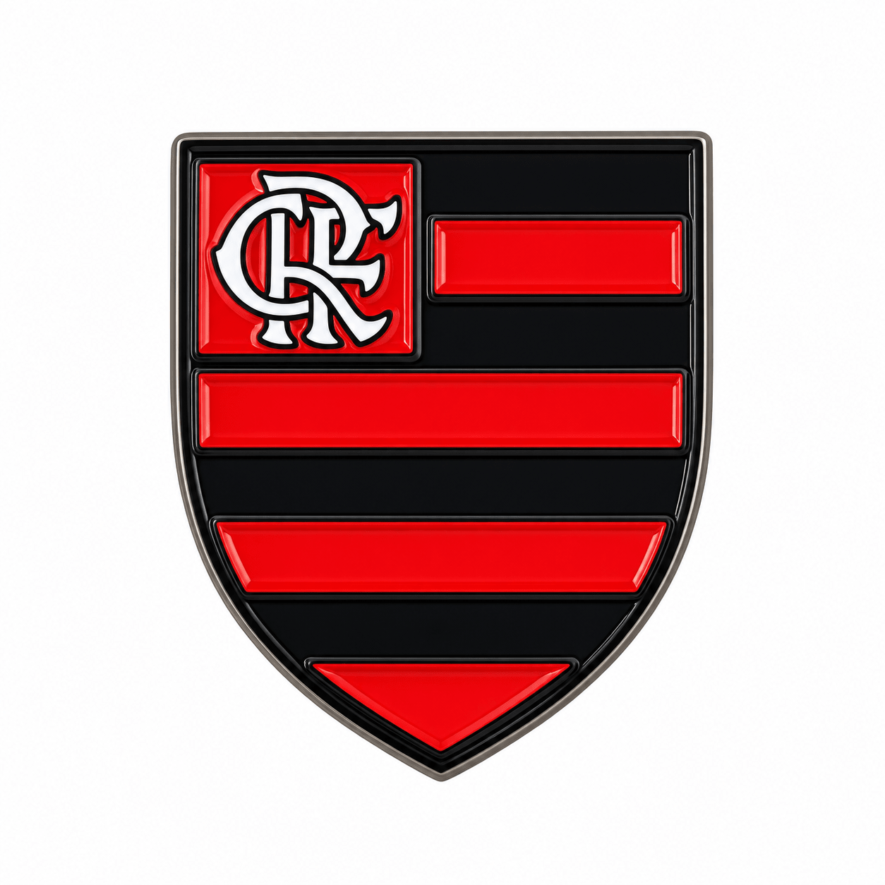 CR Flamengo Enamel Pin