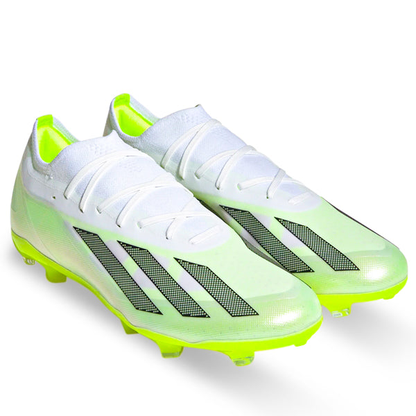 adidas X Crazyfast.2 Firm Ground Soccer Cleats (White/Core Black/Lucid ...