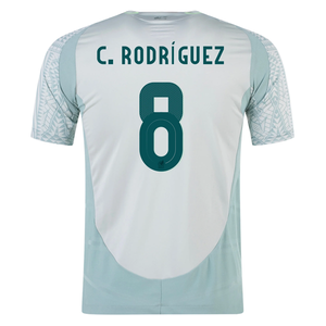 adidas Mexico Carlos Rodríguez Away Jersey 24/25 (Linen Green)