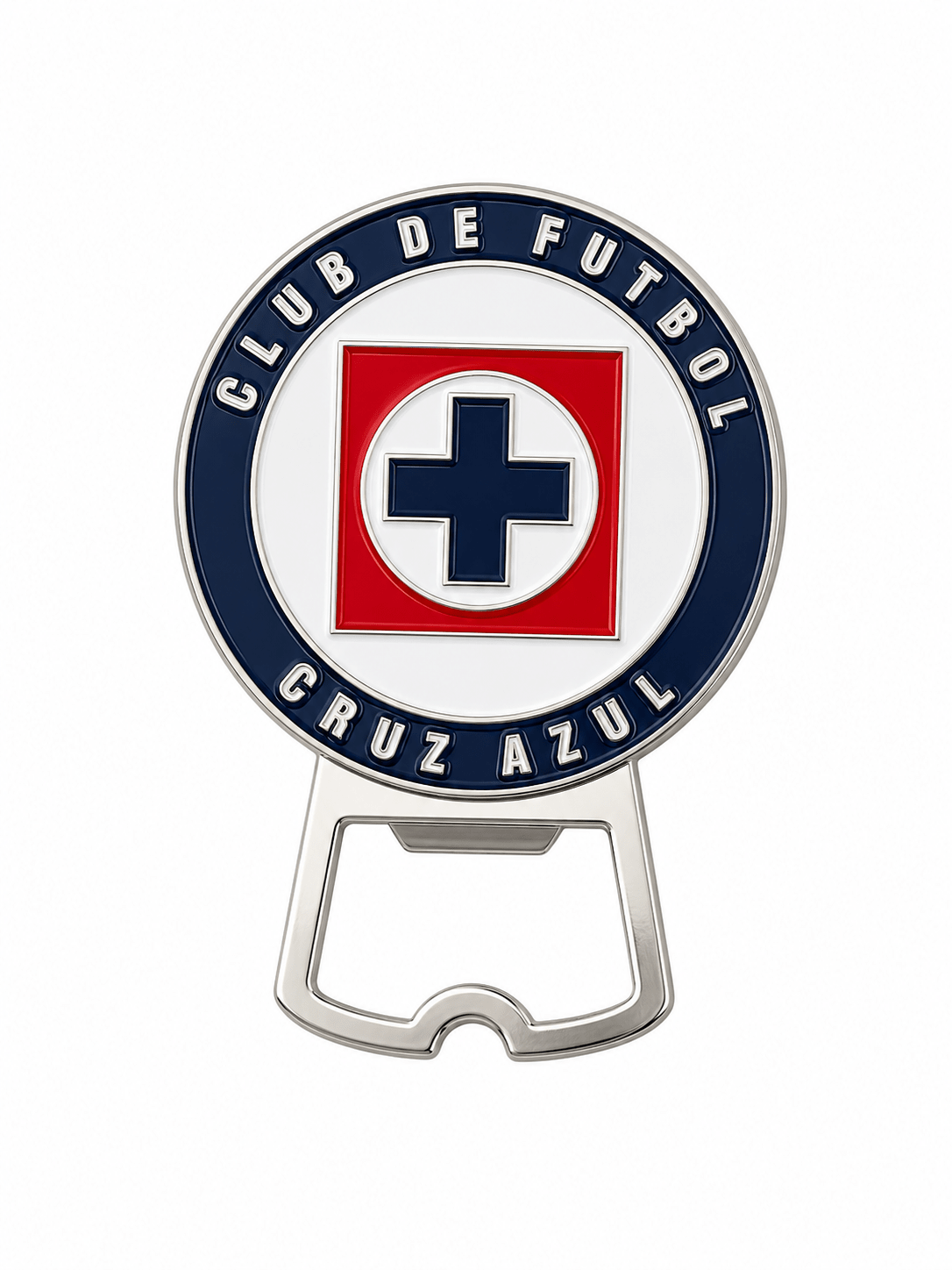 Cruz Azul Magnetic Metal Bottle Opener | SoccerWearhouse