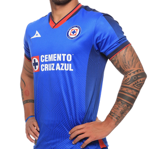 Pirma Cruz Azul Uriel Antuna Home Jersey W/ Liga MX Patch 23/24 (Blue)