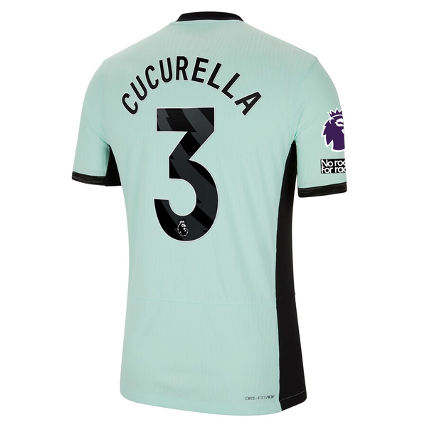 Nike Chelsea Authentic Marc Cucurella Match Vaporknit Third Jersey w ...