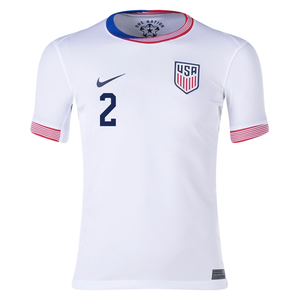 Nike Youth United States Sergiño Dest Home Jersey 24/25 (White)