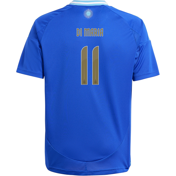 adidas Youth Argentina Angel Di Maria Away Jersey 24/25 (Lucid