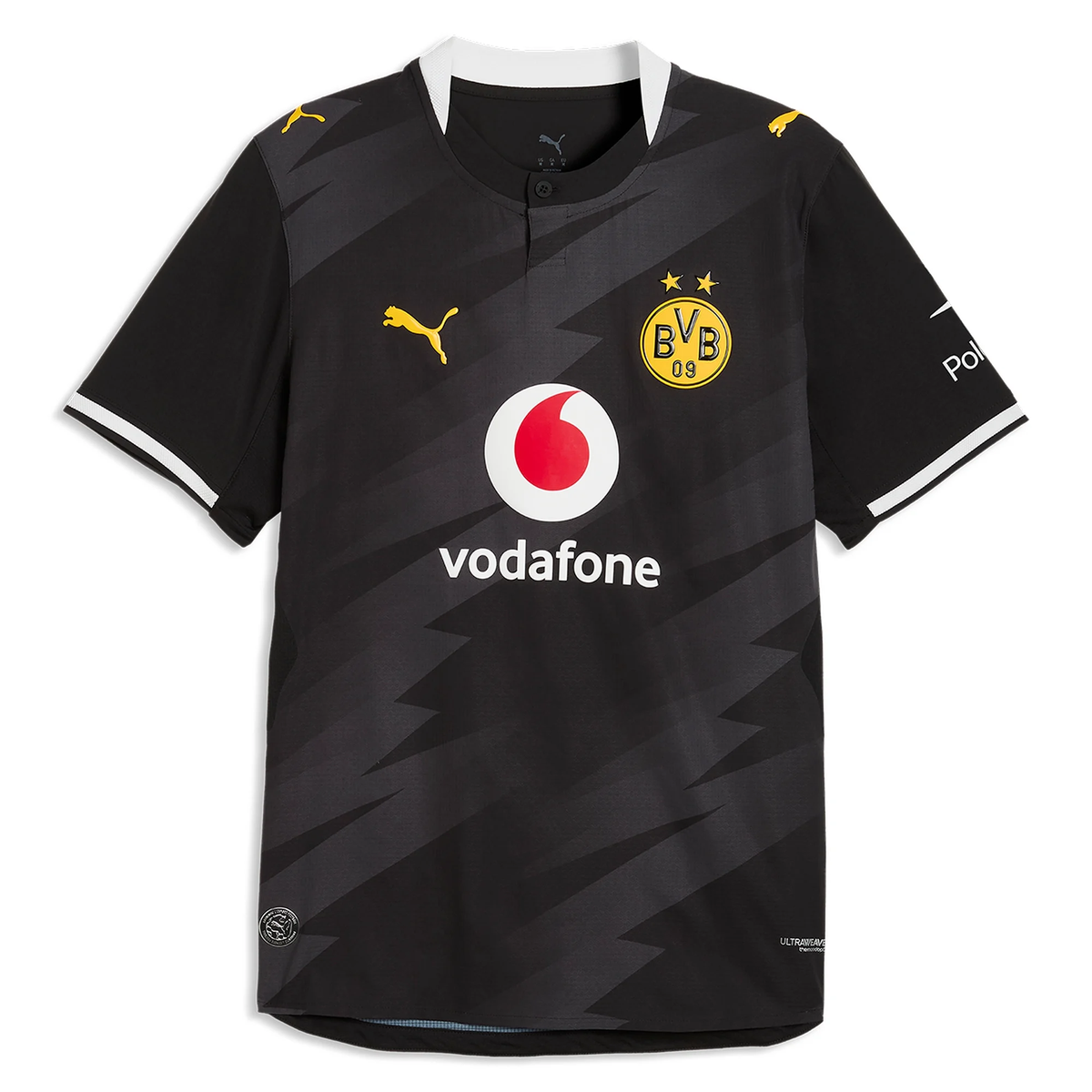 Puma Borussia Dortmund Authentic Away Jersey 26/27 (Black/Gray)