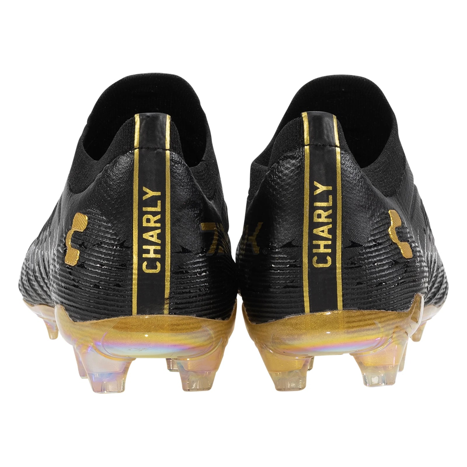 Charly Zinetik PFX Firm Ground Soccer Cleats (Black/Gold)