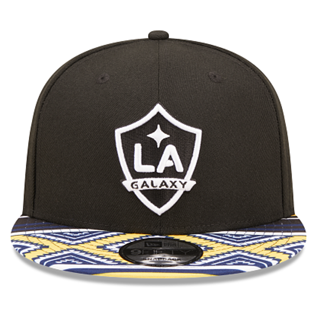 New Era LA Galaxy 9FIFTY Snapback Hat (Black/Multi)