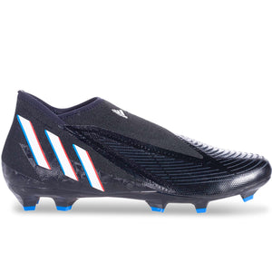 adidas Predator Edge.3 Laceless Firm Ground Soccer Cleats (Core Black)