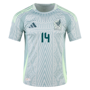 adidas Mexico Erick Gutiérrez Away Jersey 24/25 (Linen Green)