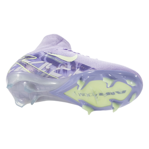 Nike United Zoom Superfly 10 Elite FG Soccer Cleats (Purple Agate/Barely Volt)