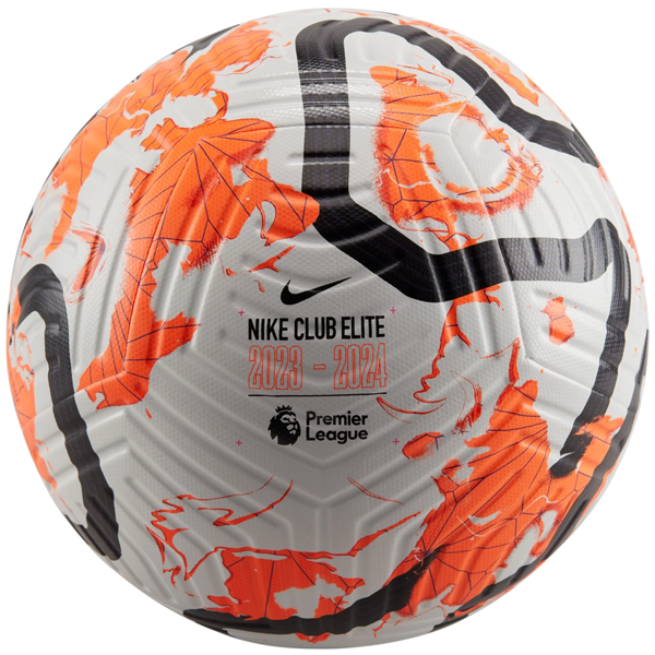 Nike Premier League Club Elite Ball 23 24 White Total Orange