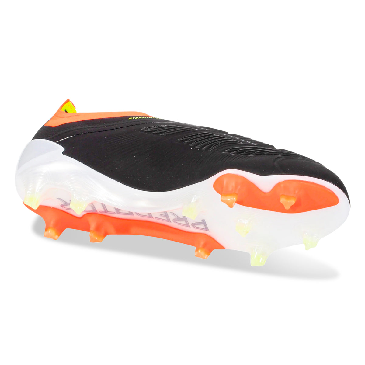 adidas Predator Elite LL FG Soccer Cleats (Black/Solar Red)