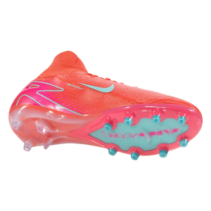 Nike Zoom Superfly 10 Elite AG-Pro Soccer Cleats (Ember Glow/Aurora Green)