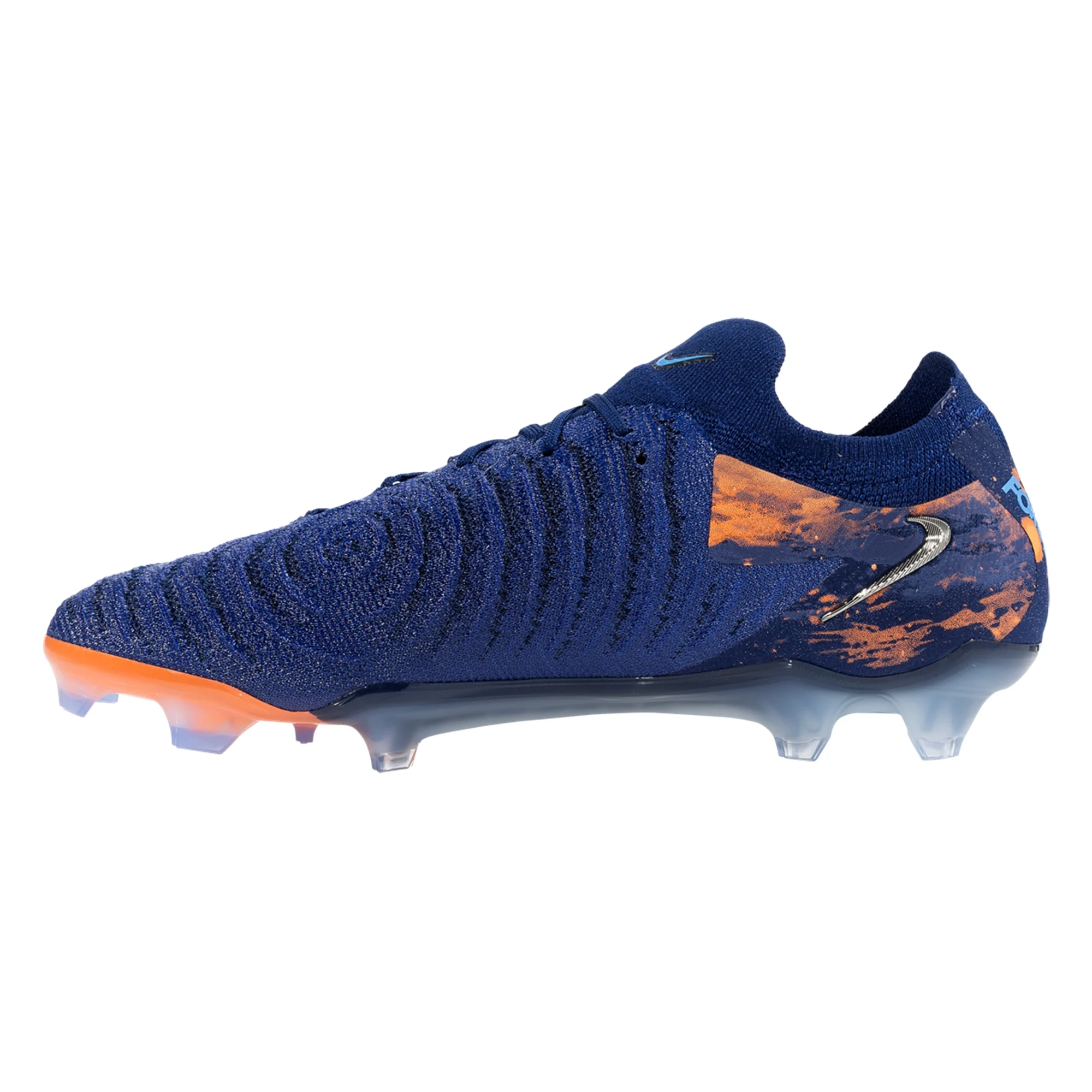 Nike Force9 Dark Blue/Orange Soccer Cleats Nike Erling Haaland Force 9 Boots Blue | TikTok main image 2