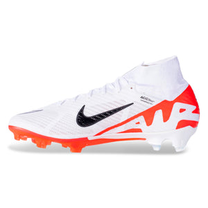 Nike Zoom Superfly 9 Elite Firm Ground Soccer Cleats (Bright Crimson/White/Black)