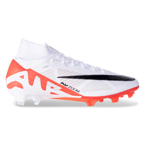 Nike Zoom Superfly 9 Elite Firm Ground Soccer Cleats (Bright Crimson/White/Black)