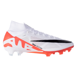 Nike Zoom Superfly 9 Elite Firm Ground Soccer Cleats (Bright Crimson/White/Black)
