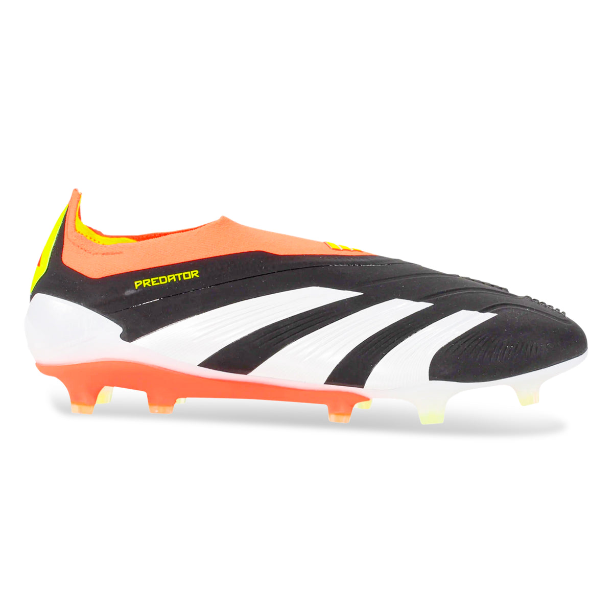 adidas Predator Elite LL FG Soccer Cleats (Black/Solar Red)