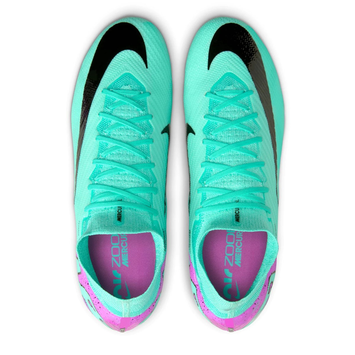 Nike Zoom Superfly 9 Elite FG Soccer Cleats (Hyper Turquoise/Fuchsia D