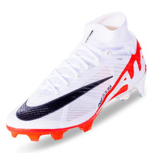 Nike Zoom Superfly 9 Elite Firm Ground Soccer Cleats (Bright Crimson/White/Black)