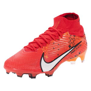 Nike Zoom Superfly 9 MDS Elite Firm Ground Soccer Cleats (Light Crimson/Pale Ivory)