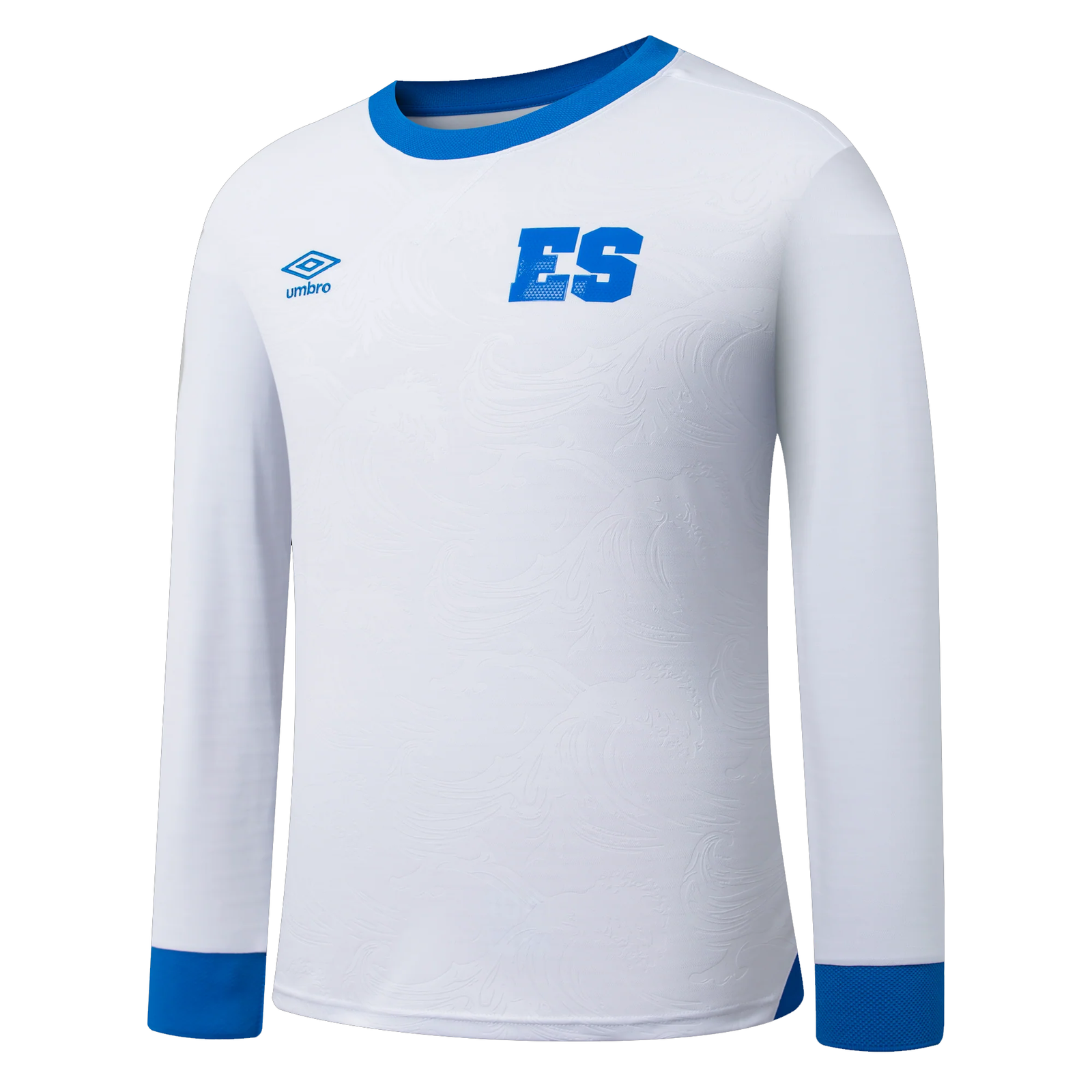 Umbro El Salvador Long Sleeve Away Jersey 25/26 (White)