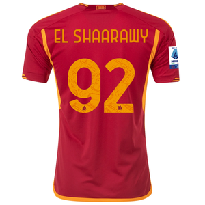 adidas Roma Stephan El Shaarawy Home Jersey w/ Serie A Patch 23/24 (Team Victory Red)