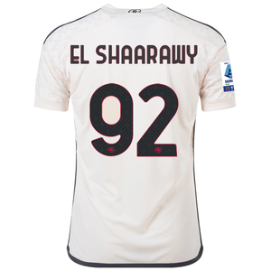 adidas A.S Roma Stephen El Shaarawy Away Jersey w/ Serie A Patch 23/24 (Beige)