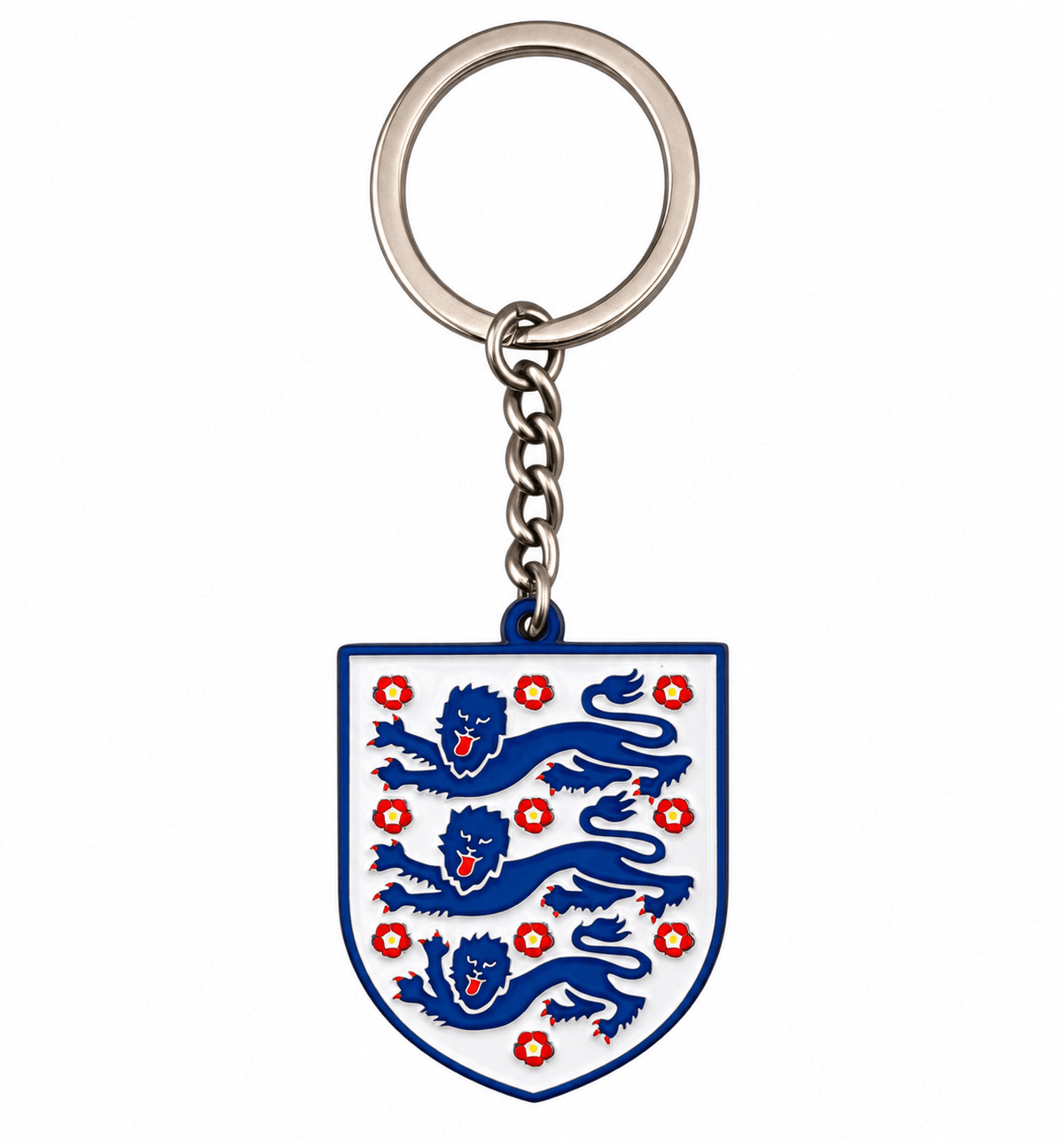 England National Team Double Sided Metal Crest Keychain | SoccerWearhouse