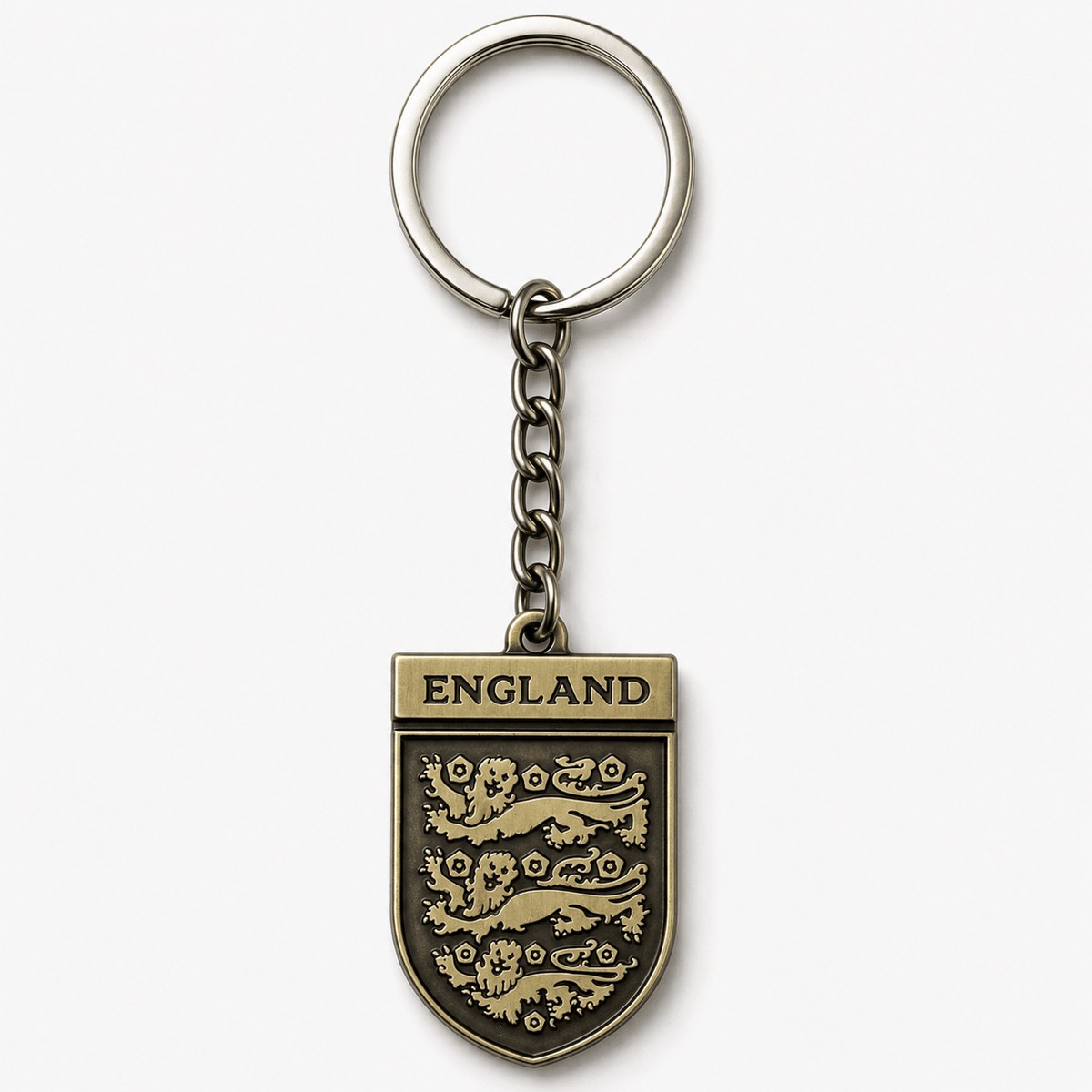 England National Team Metal Keychain | SoccerWearhouse