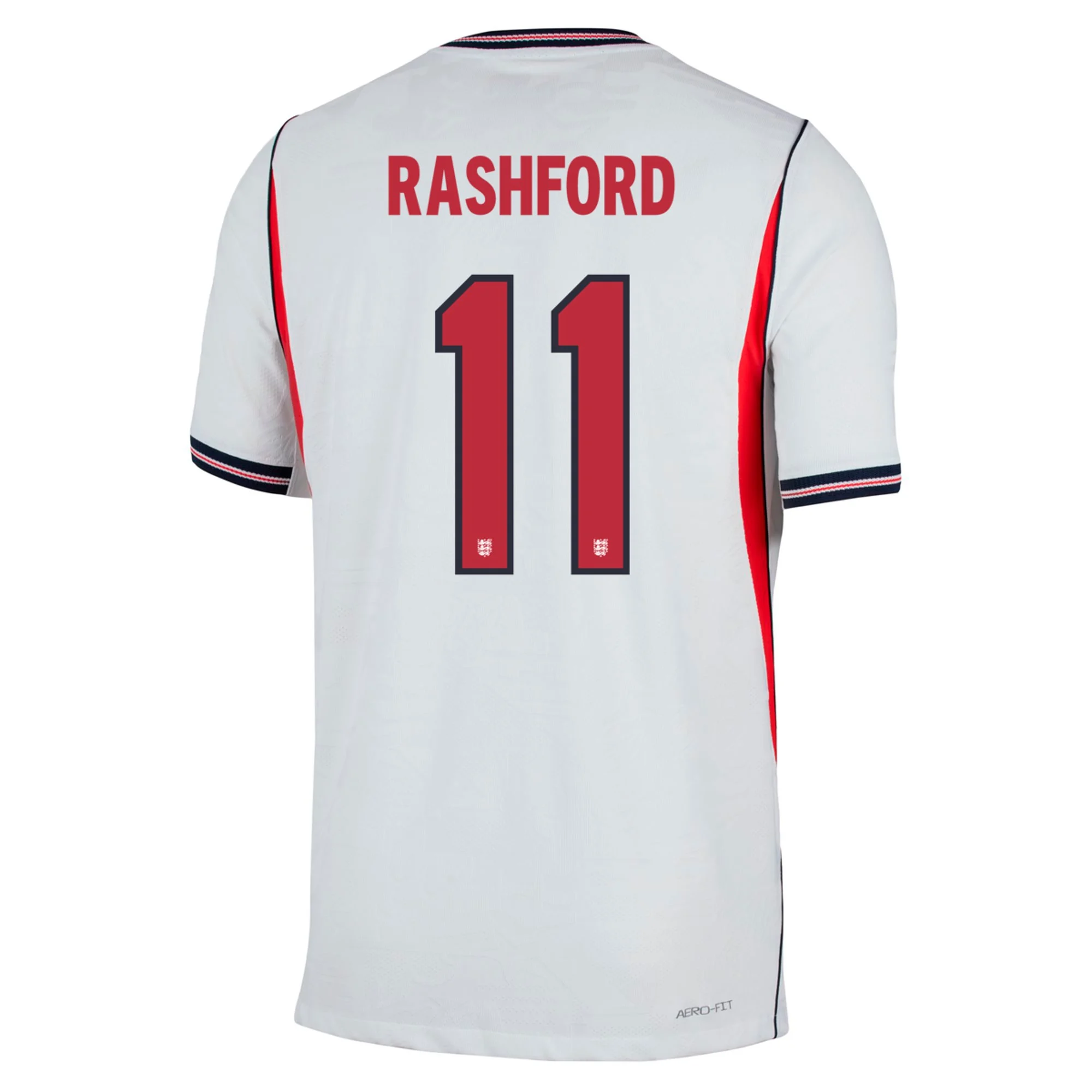 Nike England Match Authentic Marcus Rashford Home Jersey 2026 (White)