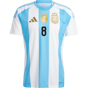 adidas Argentina Enzo Fernandez Home Jersey 24/25 (White/Blue Burst)