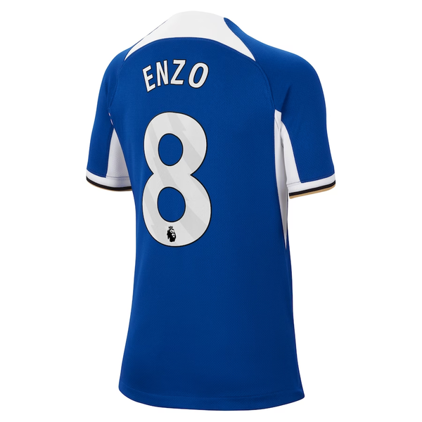 Nike Youth Chelsea Enzo Fernandez Home Jersey 23/24 (Rush Blue/White/C ...