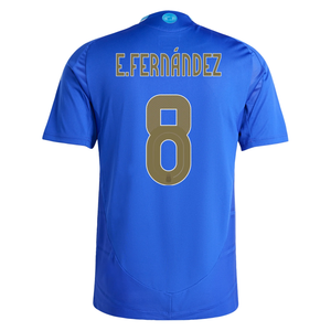 adidas Argentina Authentic Enzo Fernandez Away Jersey 24/25 (Lucid Blue/Blue Burst)