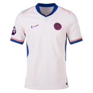 Nike Chelsea Authentic Cole Palmer Away Jersey w/ EPL Patch 24/25 (Guava Ice/Rush Blue)