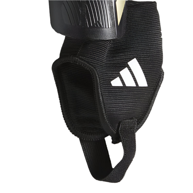adidas Youth Tiro Match Shin Guard (Black/Gold Metallic/White)