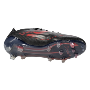 adidas F50 Elite FG Soccer Cleats (Black/Iron Metallic/Lucid Red)