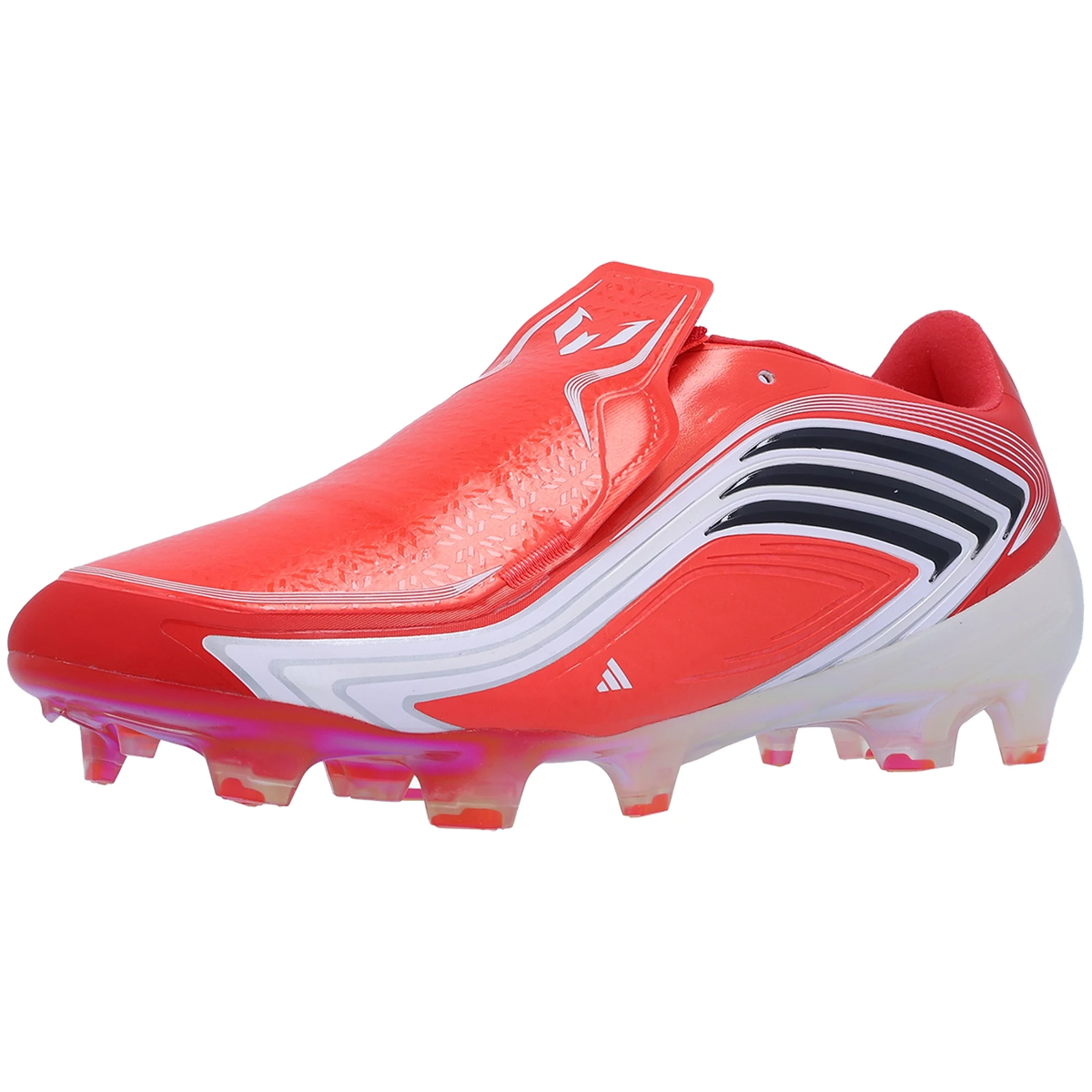 adidas F50 Messi Elite Firm Ground Soccer Cleats (Lucid Red/Black)