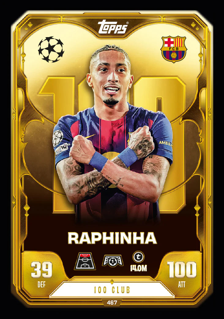 Topps Match Attax 25/26 Gladiators Mega Tin Centurions – Exclusive Trading Cards Collection