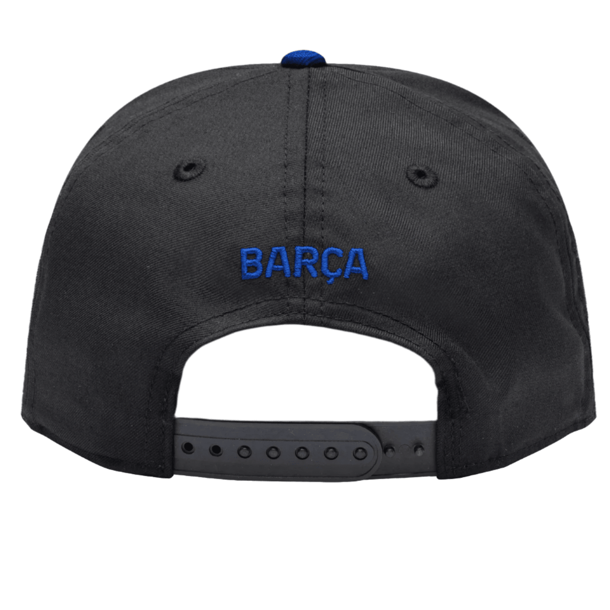 Fan Ink Barcelona Graduate Snapback Hat (Black) | SoccerWearhouse