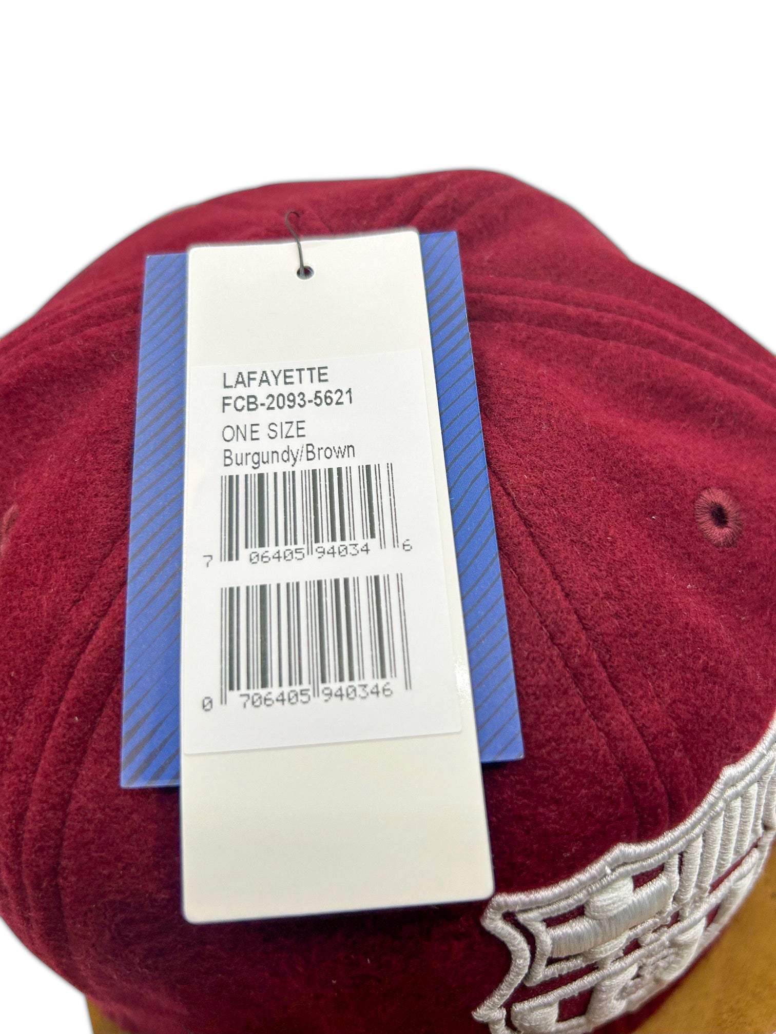 Fan Ink Barcelona Lafayette Snapback Hat (Burgundy) | SoccerWearhouse