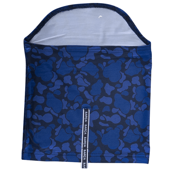 Fan Ink Barcelona Stretch Snood (Blue Camo) | SoccerWearhouse