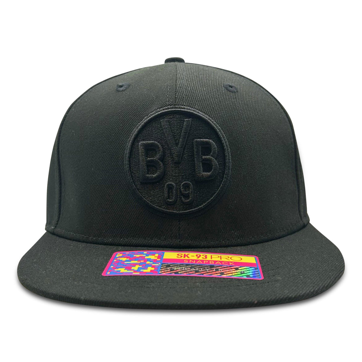 Fan Ink Borussia Dortmund Dusk Snapback Hat (Black) | SoccerWearhouse