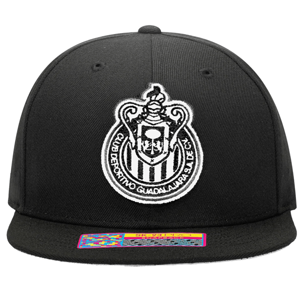 Fan Ink Chivas Snapback Hat (Black) | SoccerWearhouse