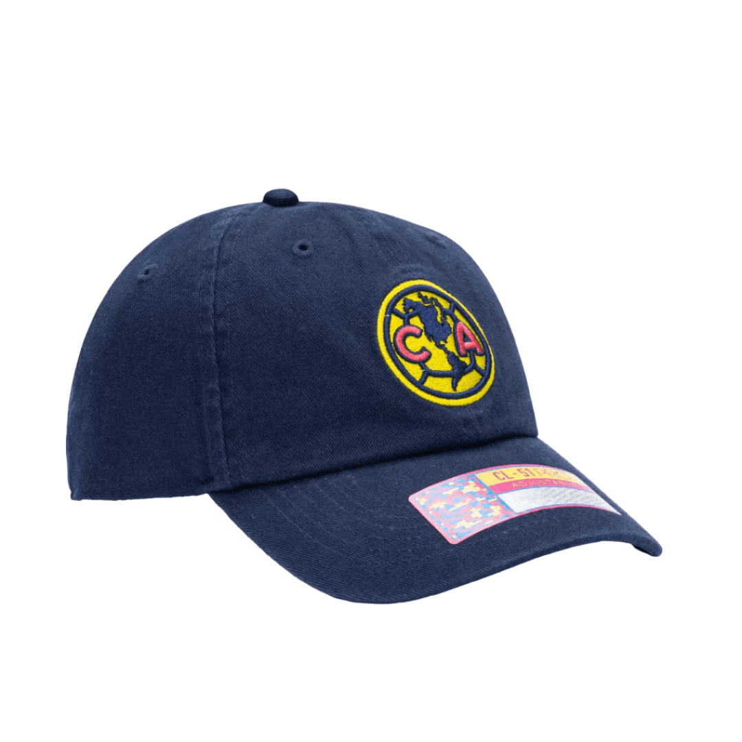 Fan Ink Club America Bambo Classic Adjustable Hat (Navy) | SoccerWearhouse