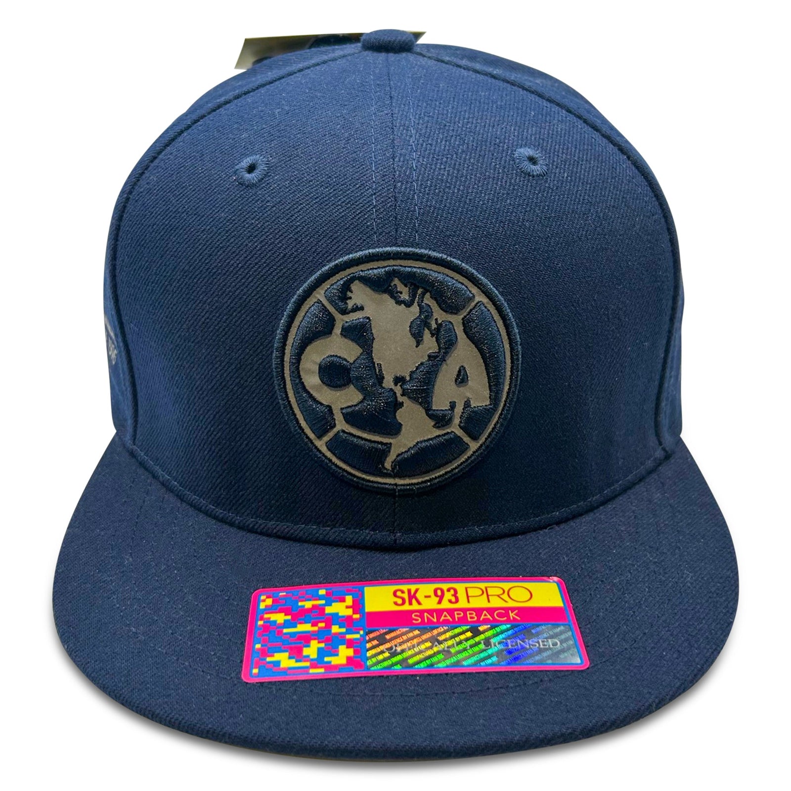 Fan Ink Club America Braveheart Snapback Hat (Navy) | SoccerWearhouse