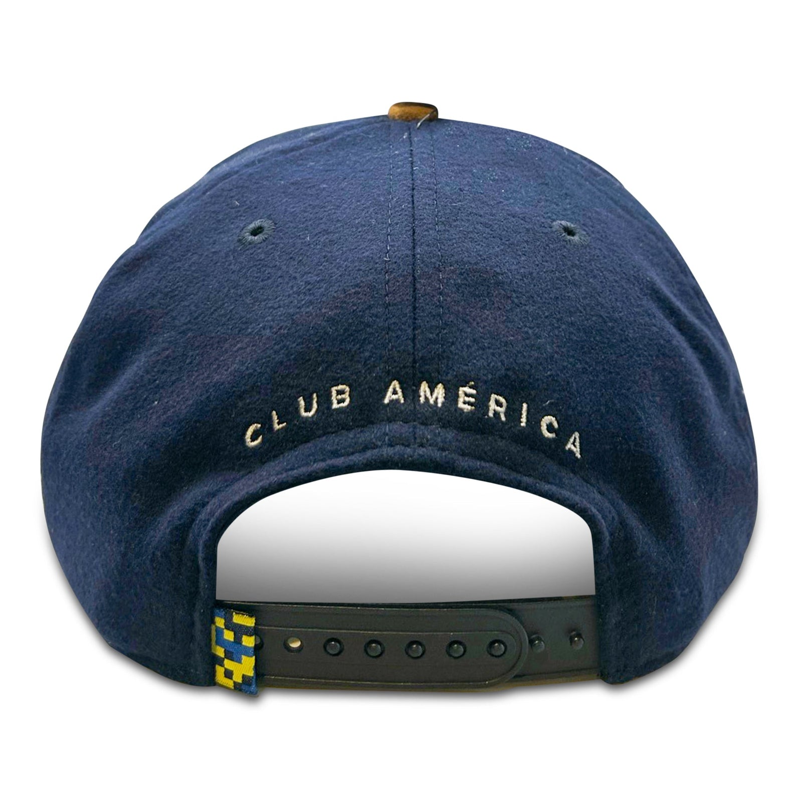Fan Ink Club America Lafayette Snapback Hat (Navy/Brown) | SoccerWearhouse