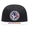 Fan Ink Club America Swingman Snapback Hat (Black/White)